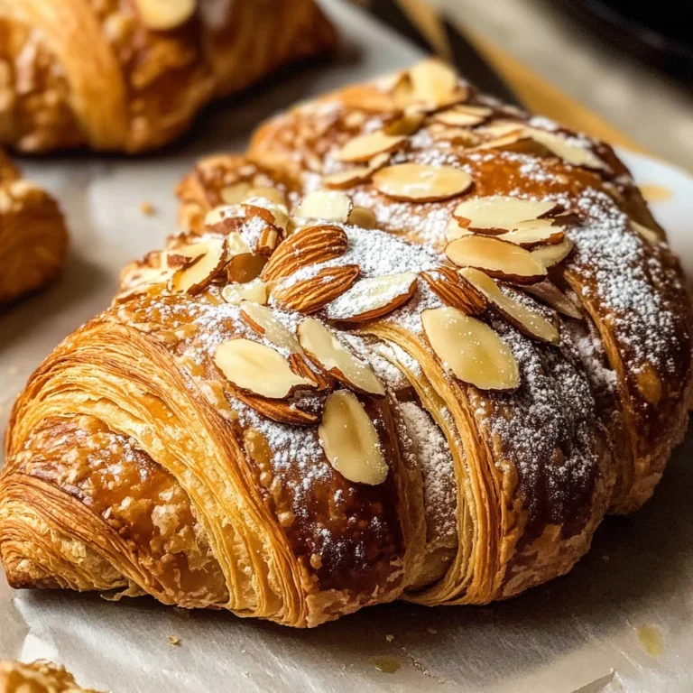 Easy Almond Croissants