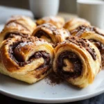 Easy Chocolate Croissant Cinnamon Rolls