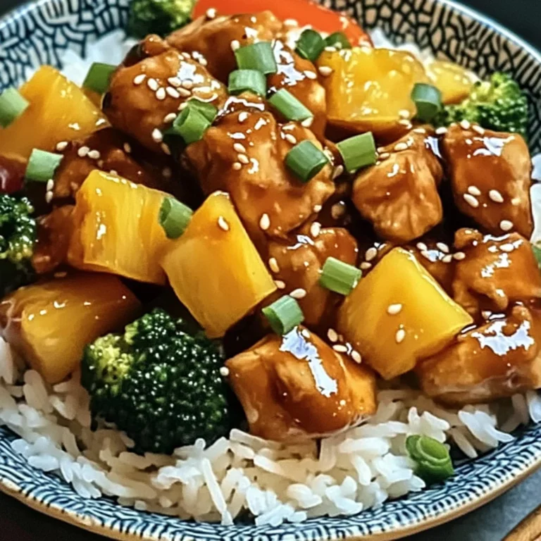 Easy Pineapple Chicken with Rice: An Incredible Ultimate Recipe