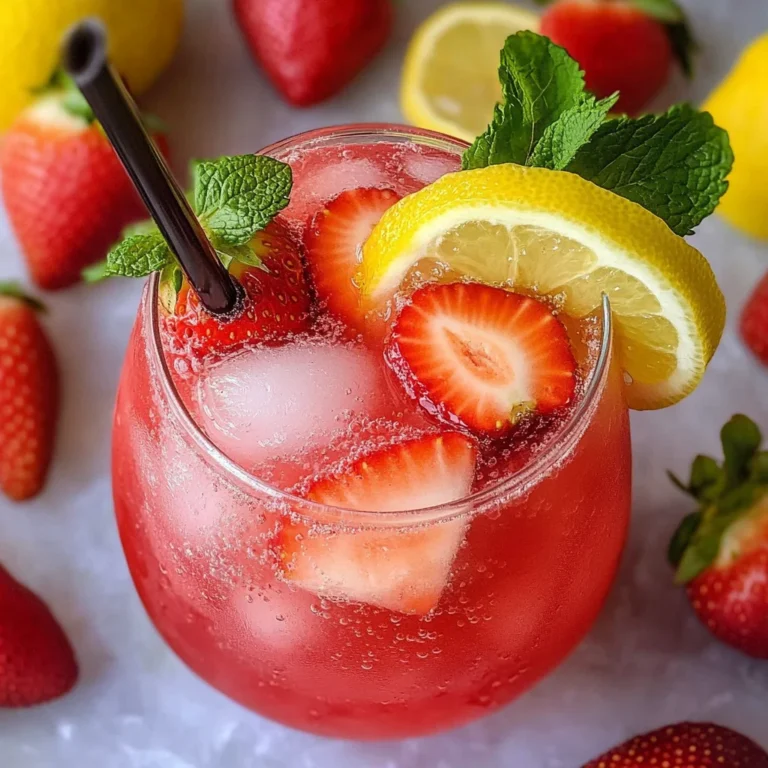 Easy Strawberry Lemonade Recipe