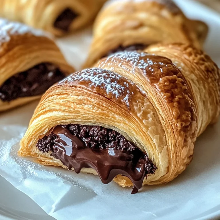 Flaky Chocolate Croissants That Are Worth the Wait