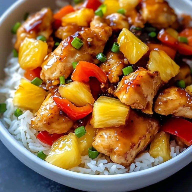 Hawaiian Pineapple Chicken