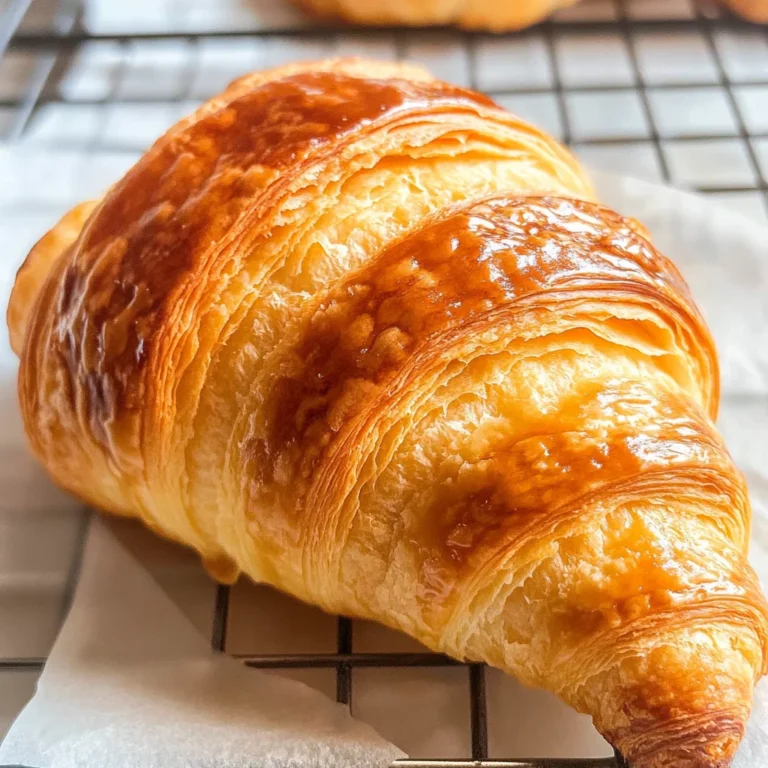 Homemade Croissants Step-by-Step