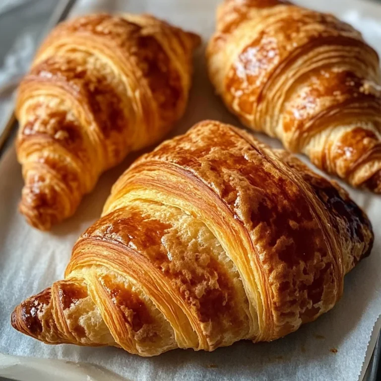 Homemade French Croissant Recipe