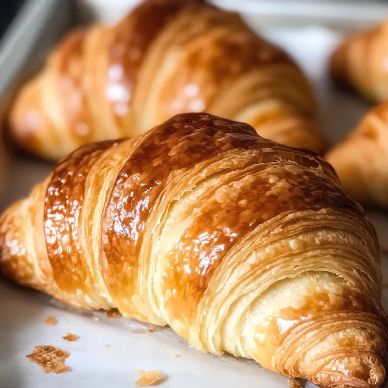Homemade French Croissants (Small Batch)