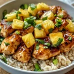Honey Garlic Pineapple Chicken Bowl: A Tropical Delight!