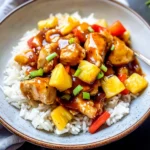 Instant Pot Pineapple Chicken and Rice