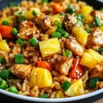 Pineapple Chicken Fried Rice