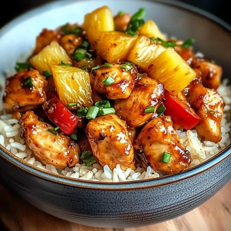 Pineapple Chicken & Rice: Sweet, Savory Yum Dinner
