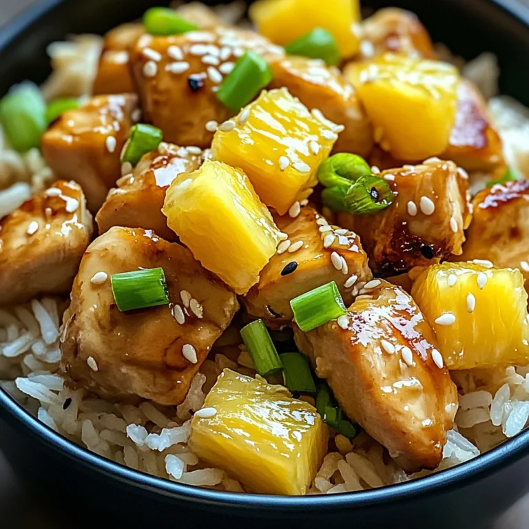 Pineapple Chicken and Rice