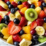 Refreshing Fruit Salad with Honey Lime Dressing