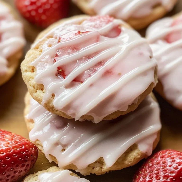 Strawberry Cookies