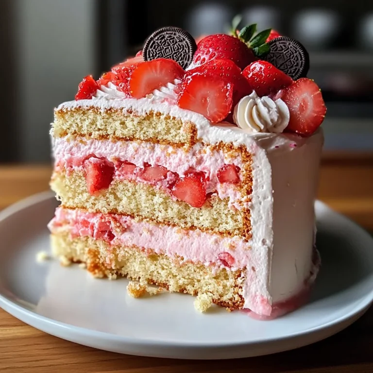 Strawberry Crunch Cake The Easiest Recipe Ever