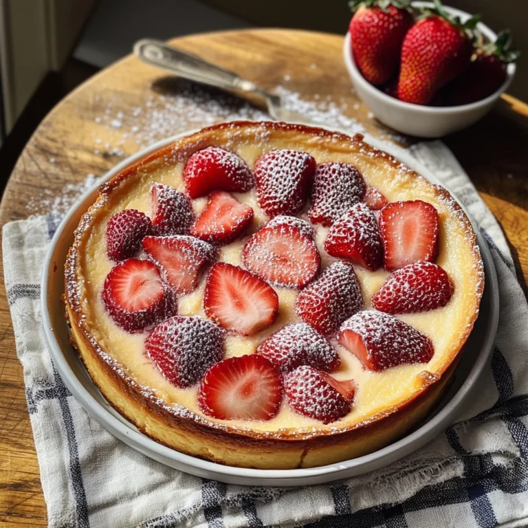 Strawberry Flaugnarde