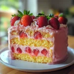 Strawberry Lemonade Cake