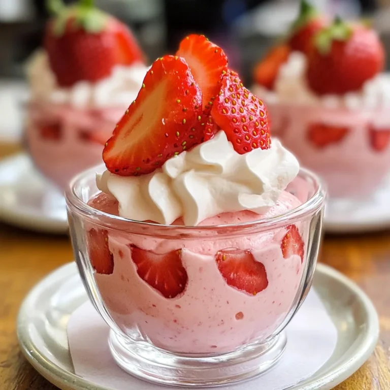 Strawberry Mousse