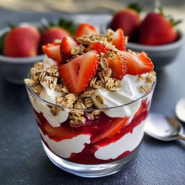 Strawberry Parfait