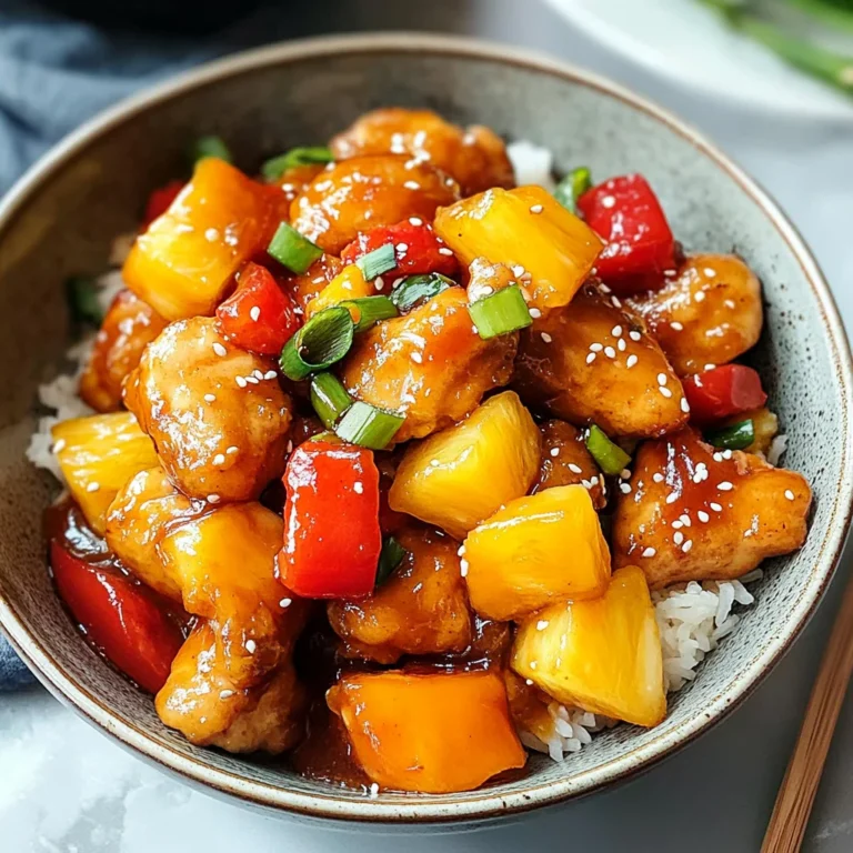Sweet And Sour Chicken Recipe