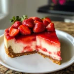 THE BEST STRAWBERRY CHEESECAKE RECIPE