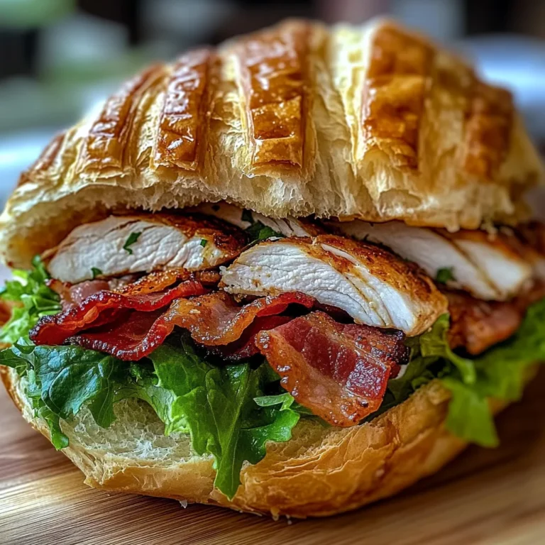 Turkey Bacon Chicken Croissant