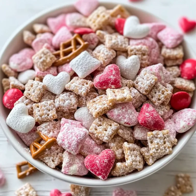 Valentine’s Day Muddy Buddies